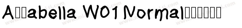 Annabella W01 Normal字体转换